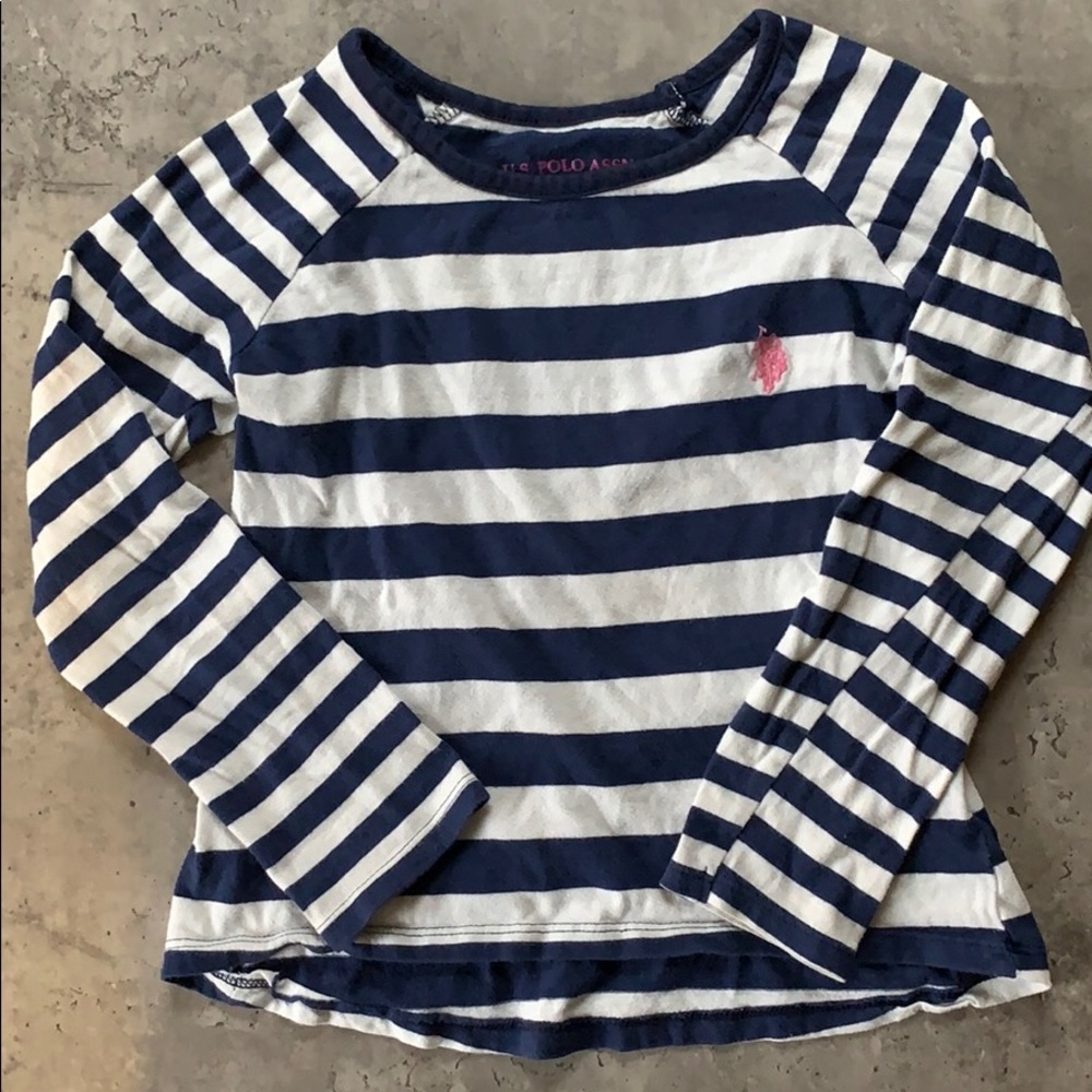 Girls Size 6x Polo Long Sleeve Shirt